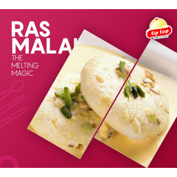 Tiptop Rasmalai (per pcs)