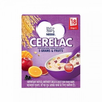 Nestle Cerelac 5 Grains & Fruits S 5