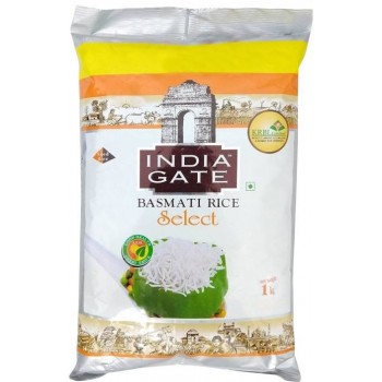 INDIA GATE SELECT BASMATI RICE-5KG (20% EXTRA)