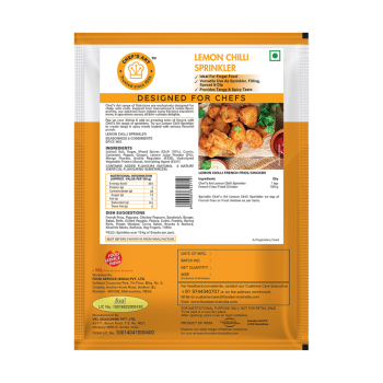 Chef's art Lemon Chilli Speinkler - 1kg