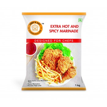 chef's art extra hot and spicy marinade - 1kg