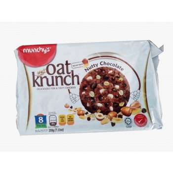 Munchy's Oats Krunch Chunky Hazenut  Biscuit