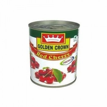 Golden Crown Red Cherry Regular Without Stem With Seed - 840 gm