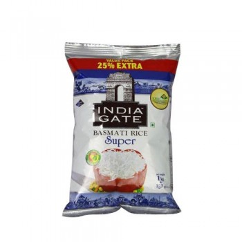 INDIA GATE SUPER BASMATI RICE-1KG
