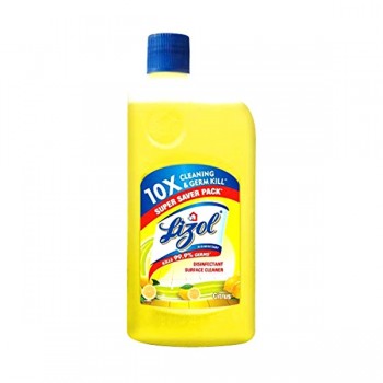 Lizol Floor Cleaner Citrus Stain for Germs 975ml